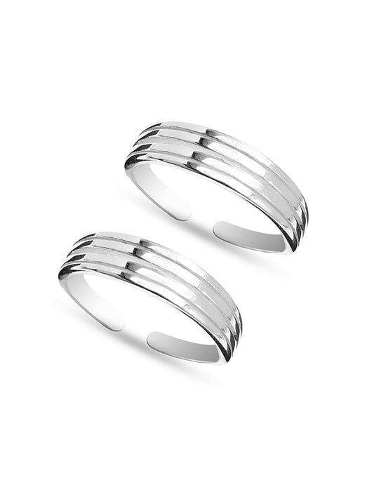 Four-Layer Minimalist Adjustable Toe Ring