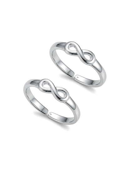 Infinity Symbol Adjustable Toe Ring