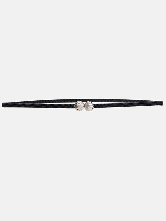 Chain Buckle Thin Belt
