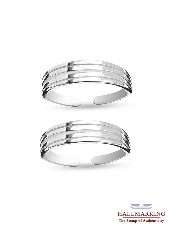 Four-Layer Minimalist Adjustable Toe Ring