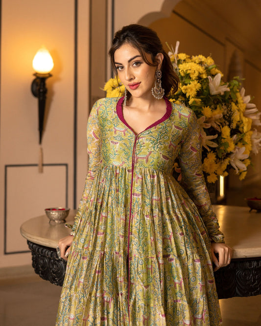 Samyukta Chanderi Gotapatti Sharara Set