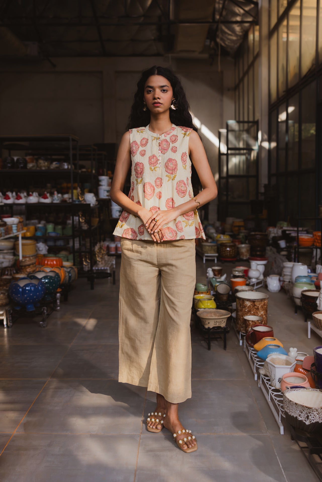 SYLVIA COTTON TOP