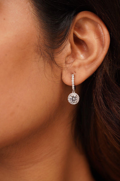 1 Carat Round Diamond Bali | Daily Wear - Attrangi
