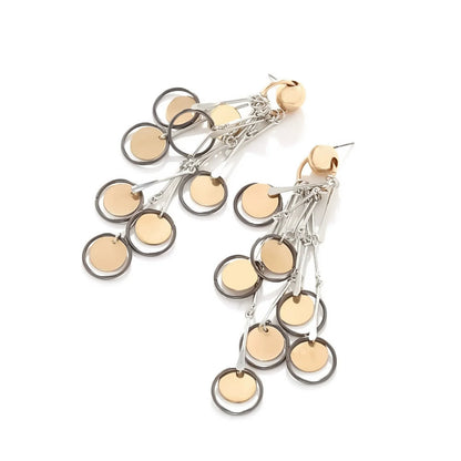Geometric Dangle Pin Earrings JLT13318