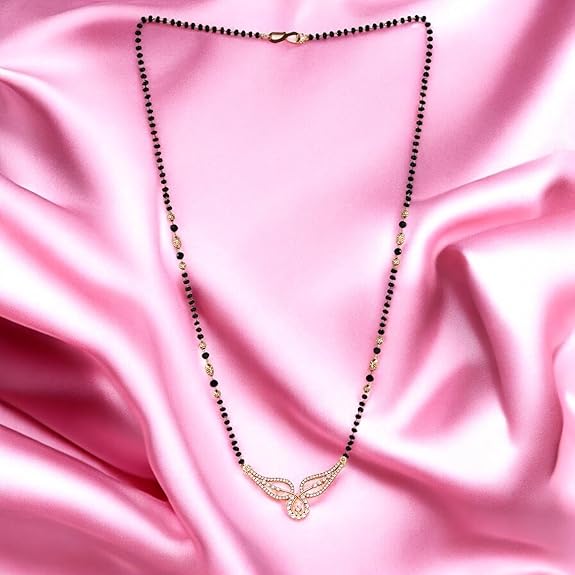 Rose Gold Plated Mangalsutra for Girls and Women