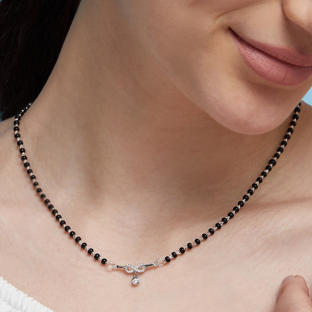 Infinity Forever 925 Sterling Silver Jewellery Set - Valentines Edition With Gift Box