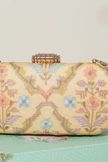 AMYRA - Avira capsule clutch- Yellow