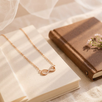 Infinity Love Pendant & Bracelet Value Set for Women & Girls  |Valentine Gift