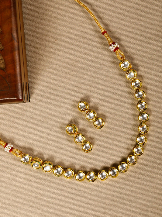 Kundan Gold Plated Jewellery Set