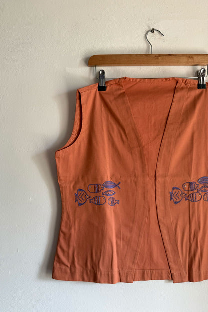 Fish in Flame Shrug