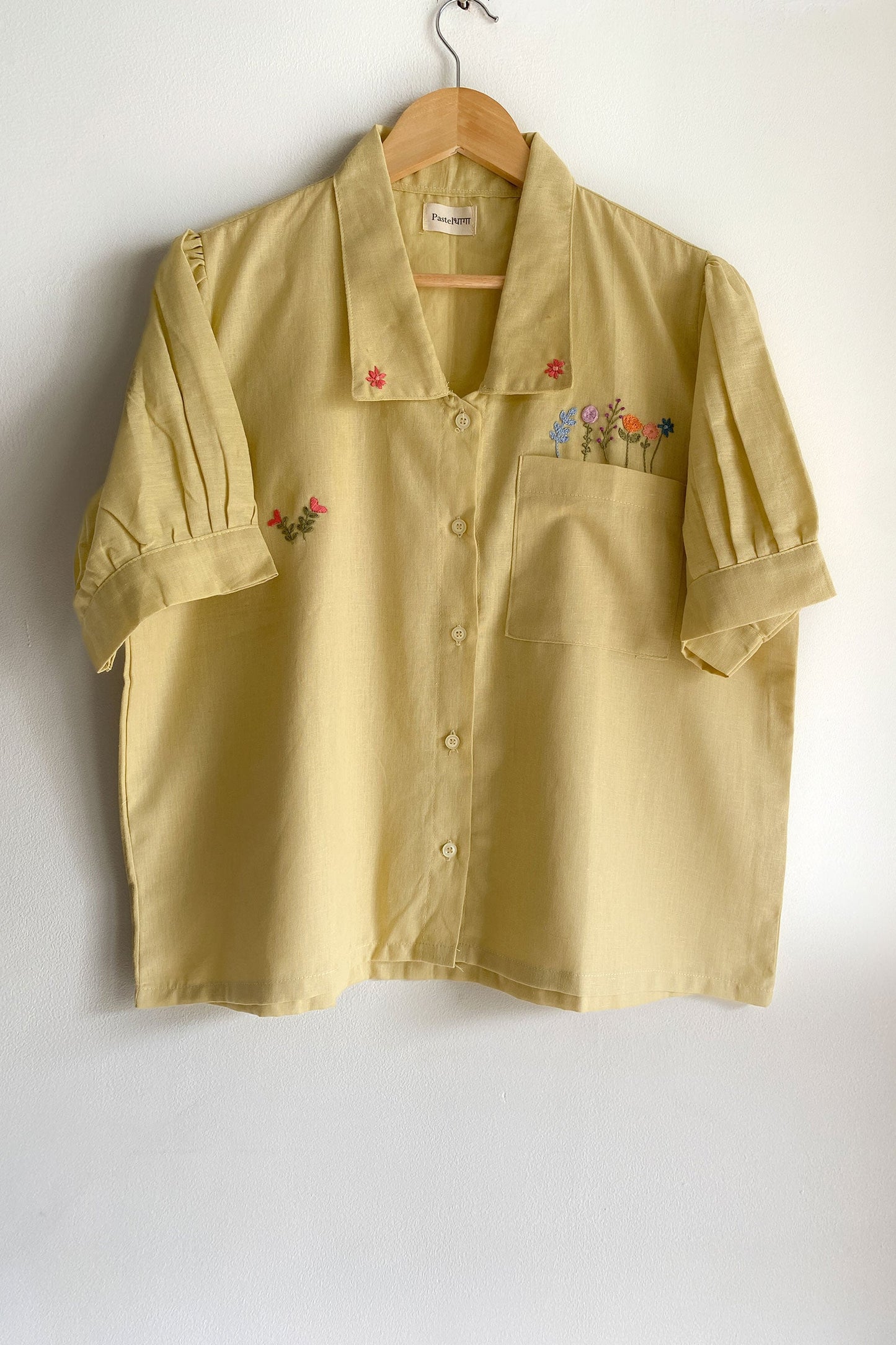 Golden Bloom Pocket Shirt