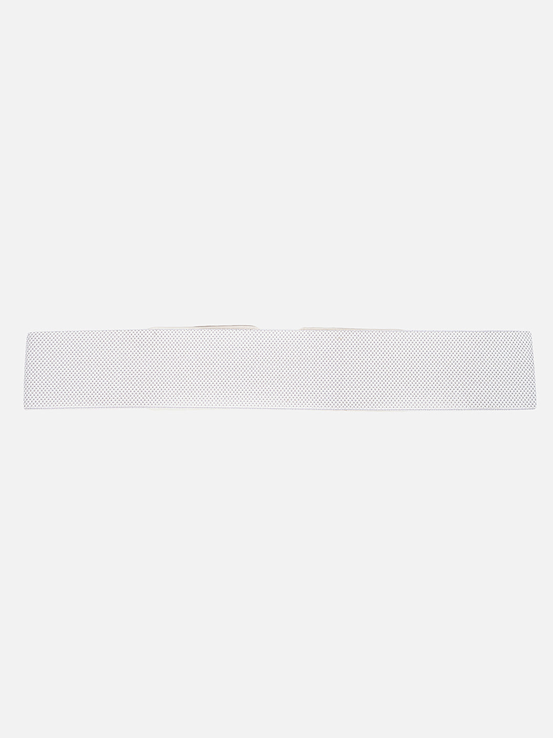 Metal Buckle Broad Elasticated Belt