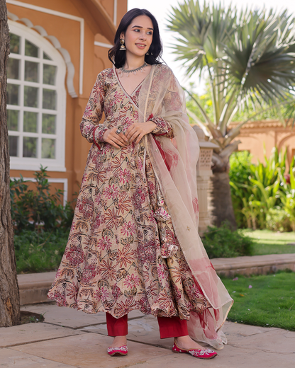 Revati Chanderi Suit Set