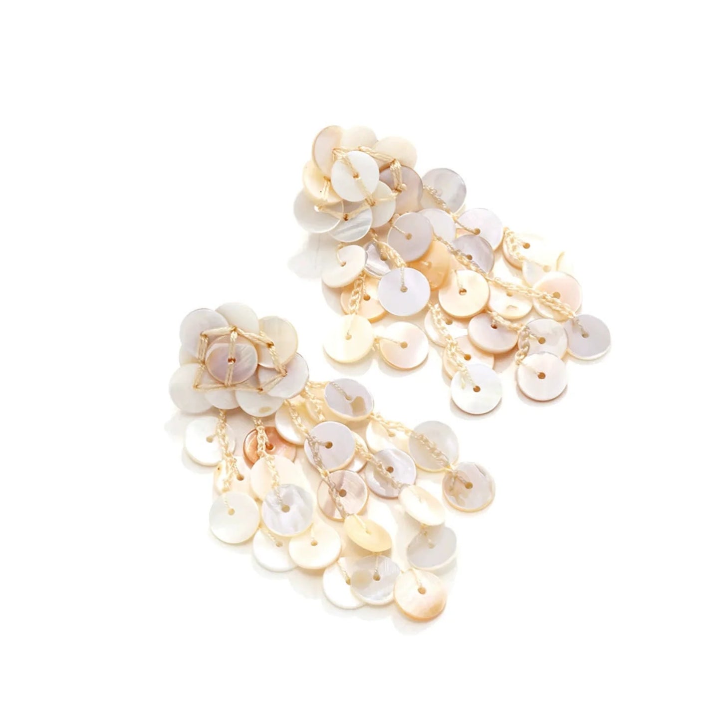 Shell Layered Drop Earrings JLT13315