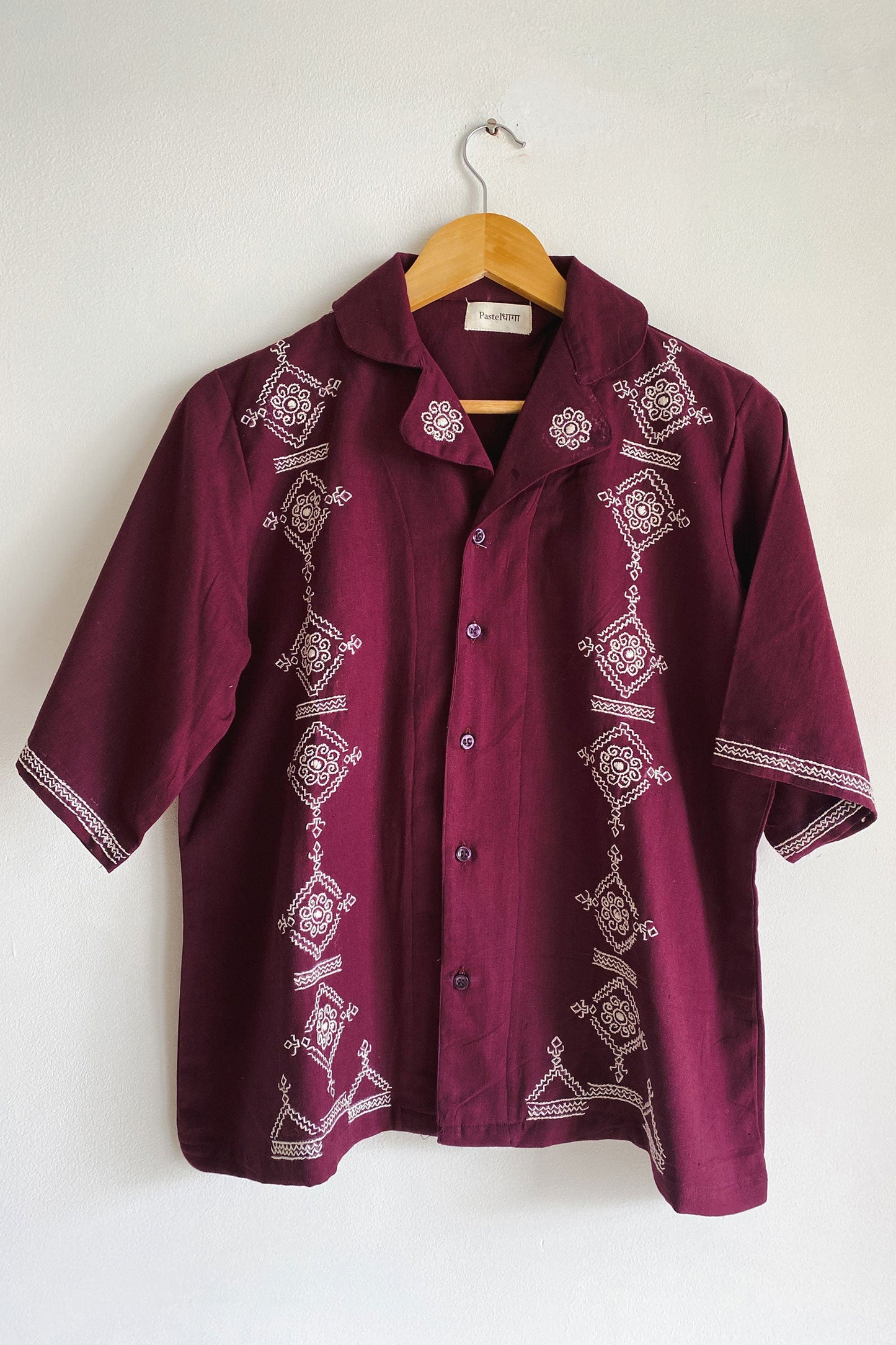 Plum Pattern Shirt