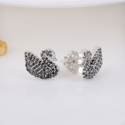 Black Swan Pendant Set