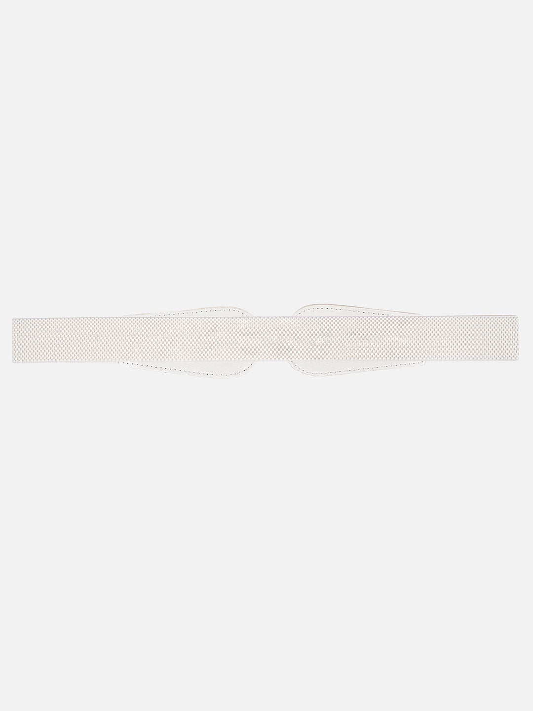 Interlock Buckle Faux Leather Belt