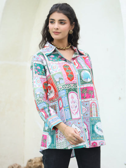 Women Printed Casual Shirt