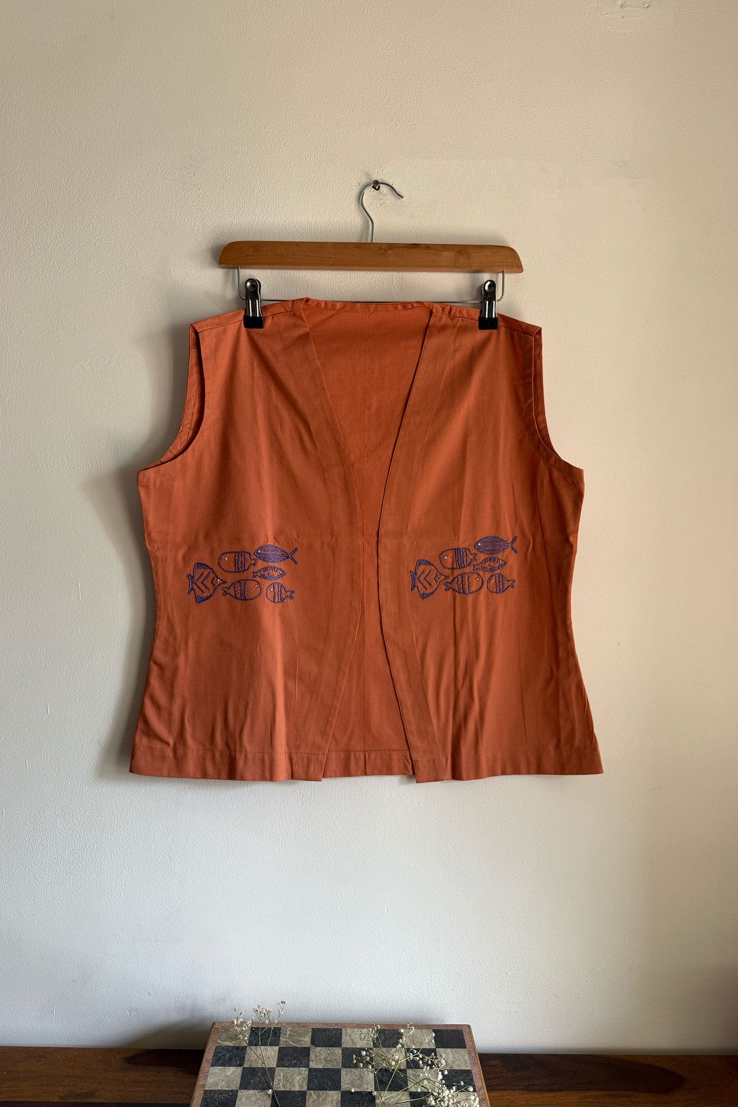 Fish in Flame Shrug