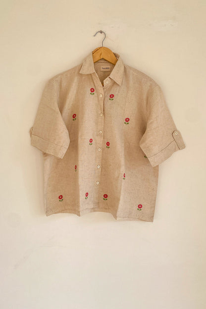Peach Twirl Shirt