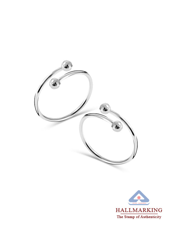 Open Bead-End Adjustable Toe Ring
