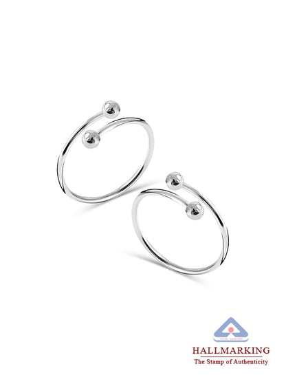 Open Bead-End Adjustable Toe Ring