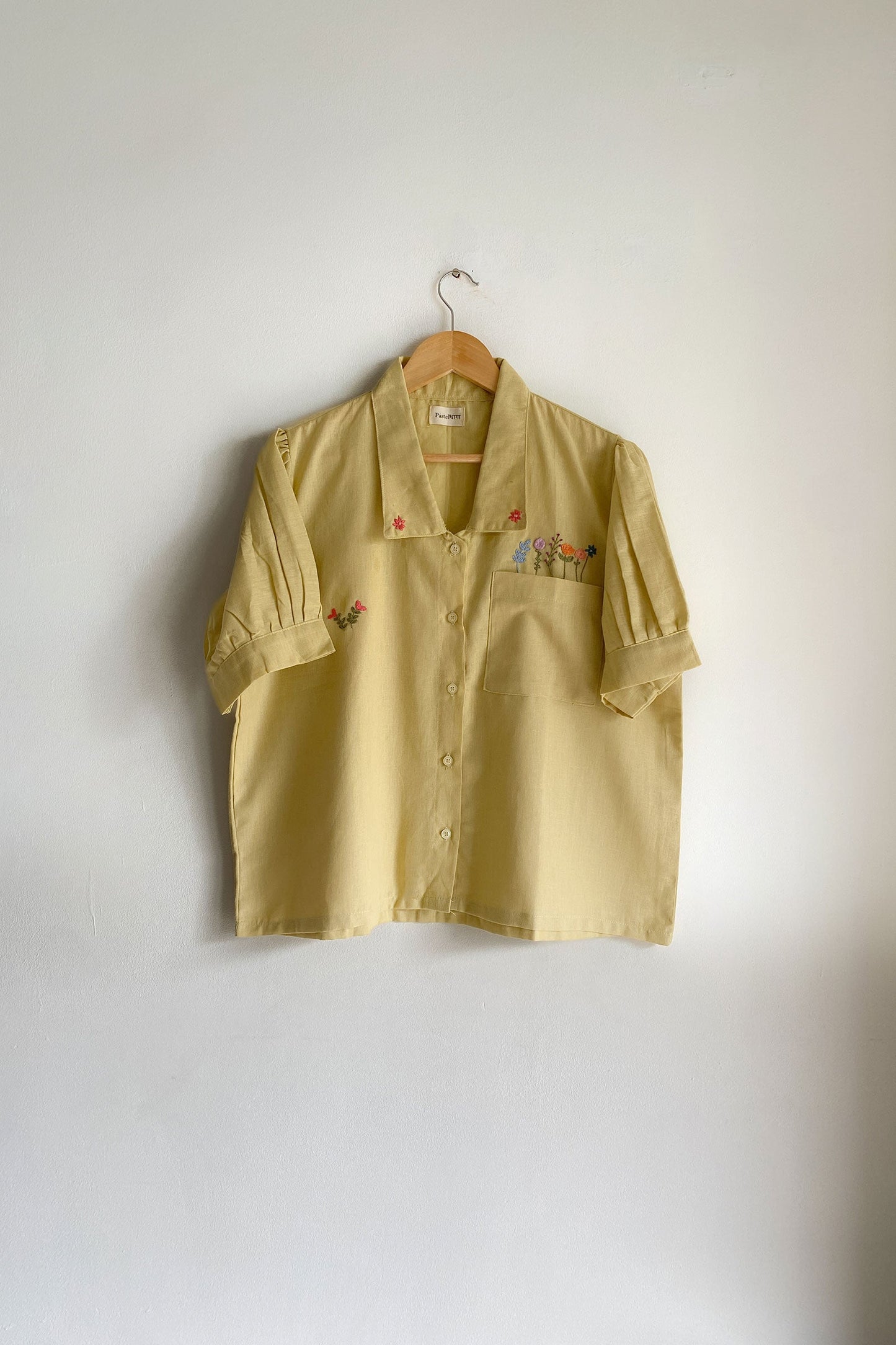 Golden Bloom Pocket Shirt