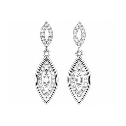 Silver Drop Earrings for Women