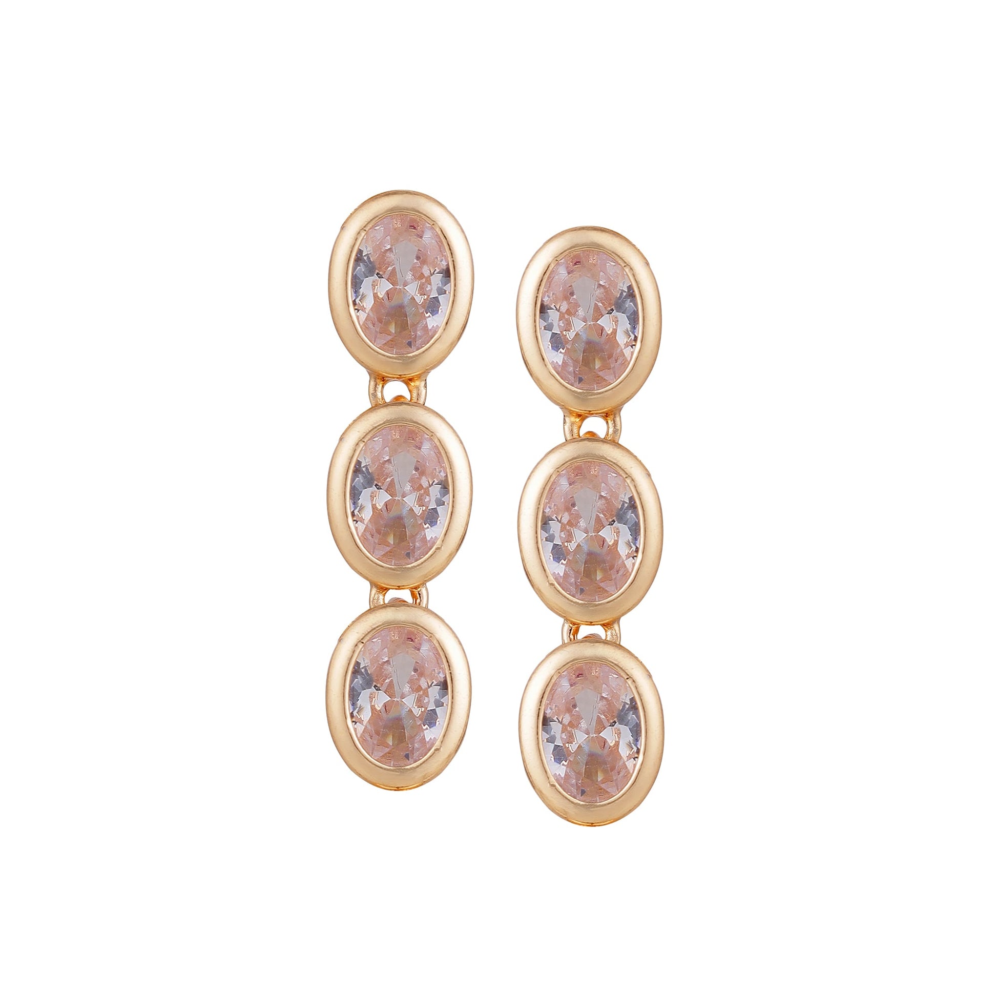 Rose Gold Plated Necklace Set for Women and Girls