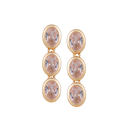 Rose Gold Plated Necklace Set for Women and Girls