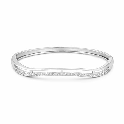 Silver Plated Kada Bracelet