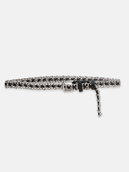 Chain Thin Buckle Belt