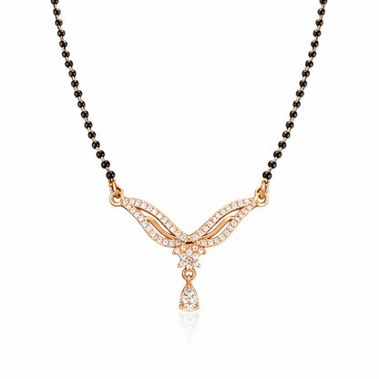 Rose Gold Plated Mangalsutra for Women
