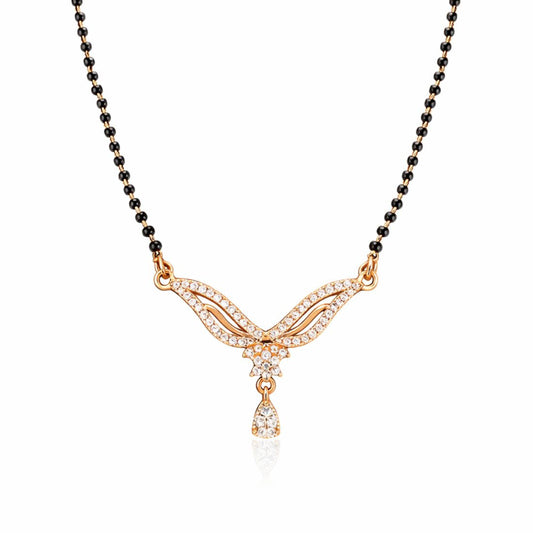 Rose Gold Plated Mangalsutra for Women