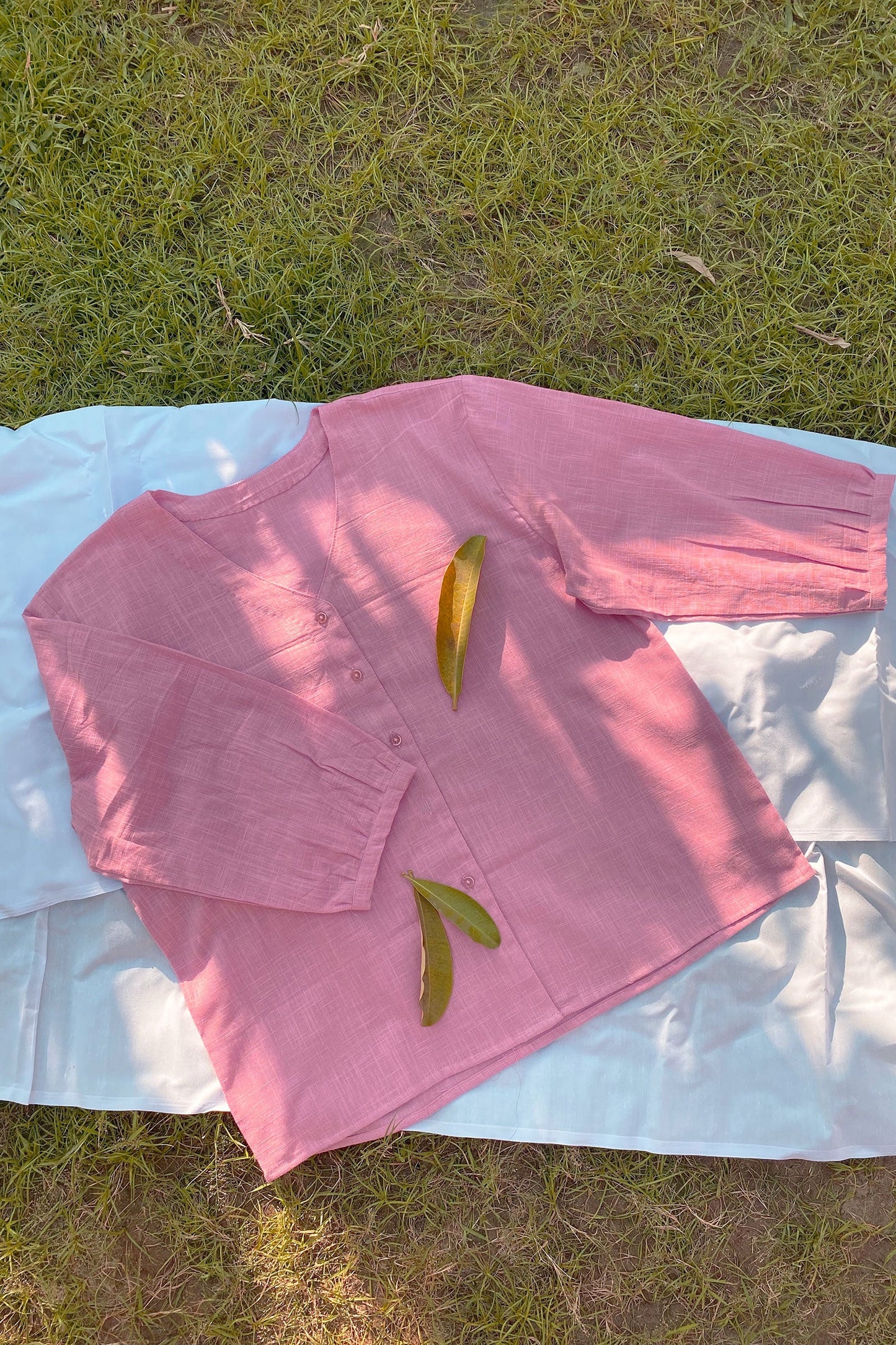 Taffy Pink Relaxed Fit Shirt