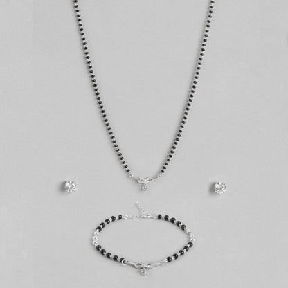 Infinity Forever 925 Sterling Silver Jewellery Set - Valentines Edition With Gift Box