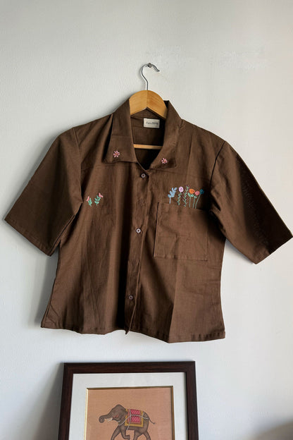 Meadow Brown Bloom Shirt