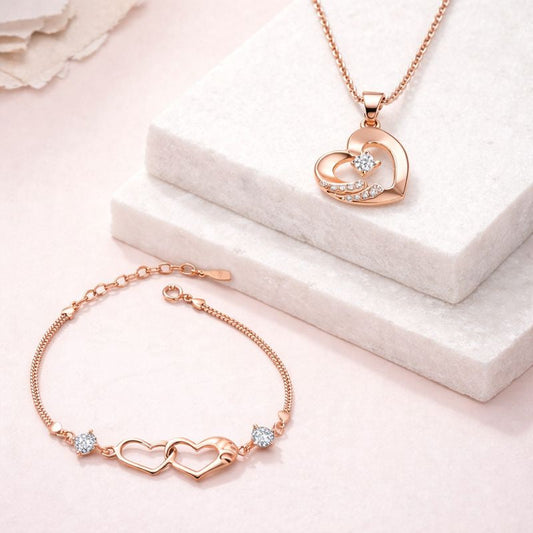 Silver Plated Promise Love Bracelet