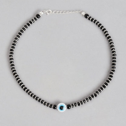 Nazariya Evil Eye 925 Sterling Silver Anklet