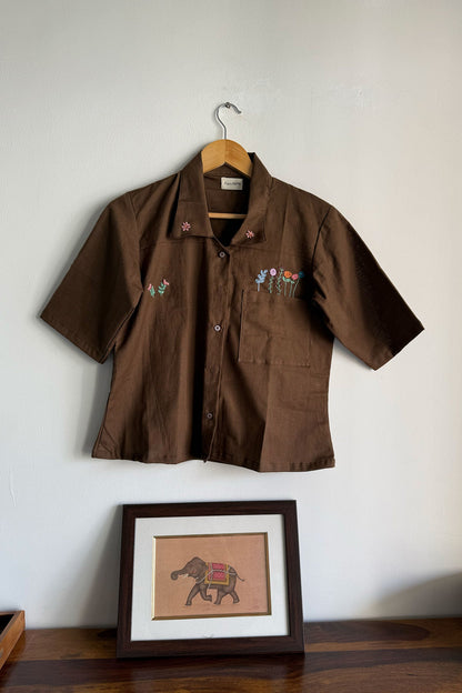 Meadow Brown Bloom Shirt