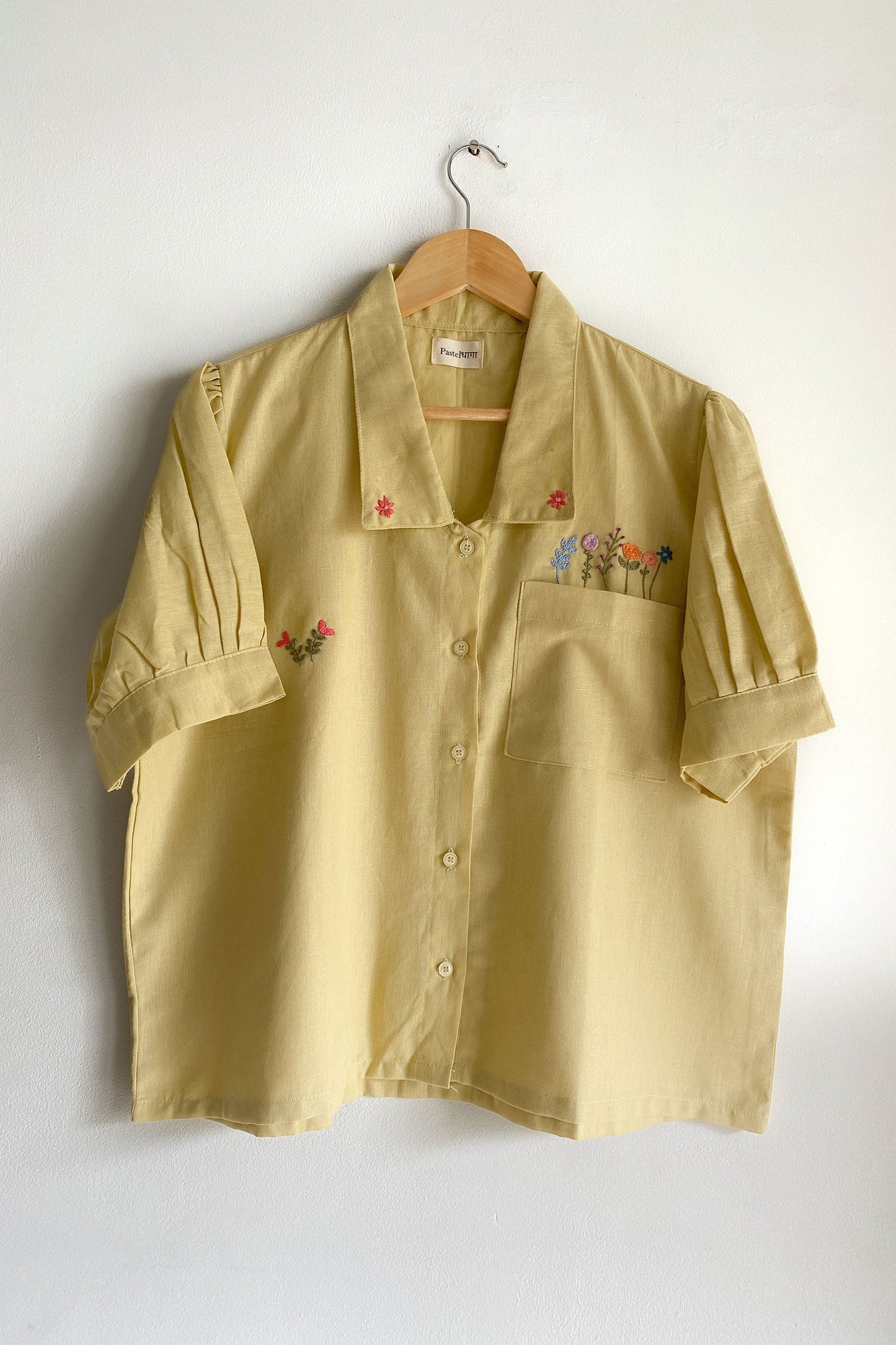 Golden Bloom Pocket Shirt