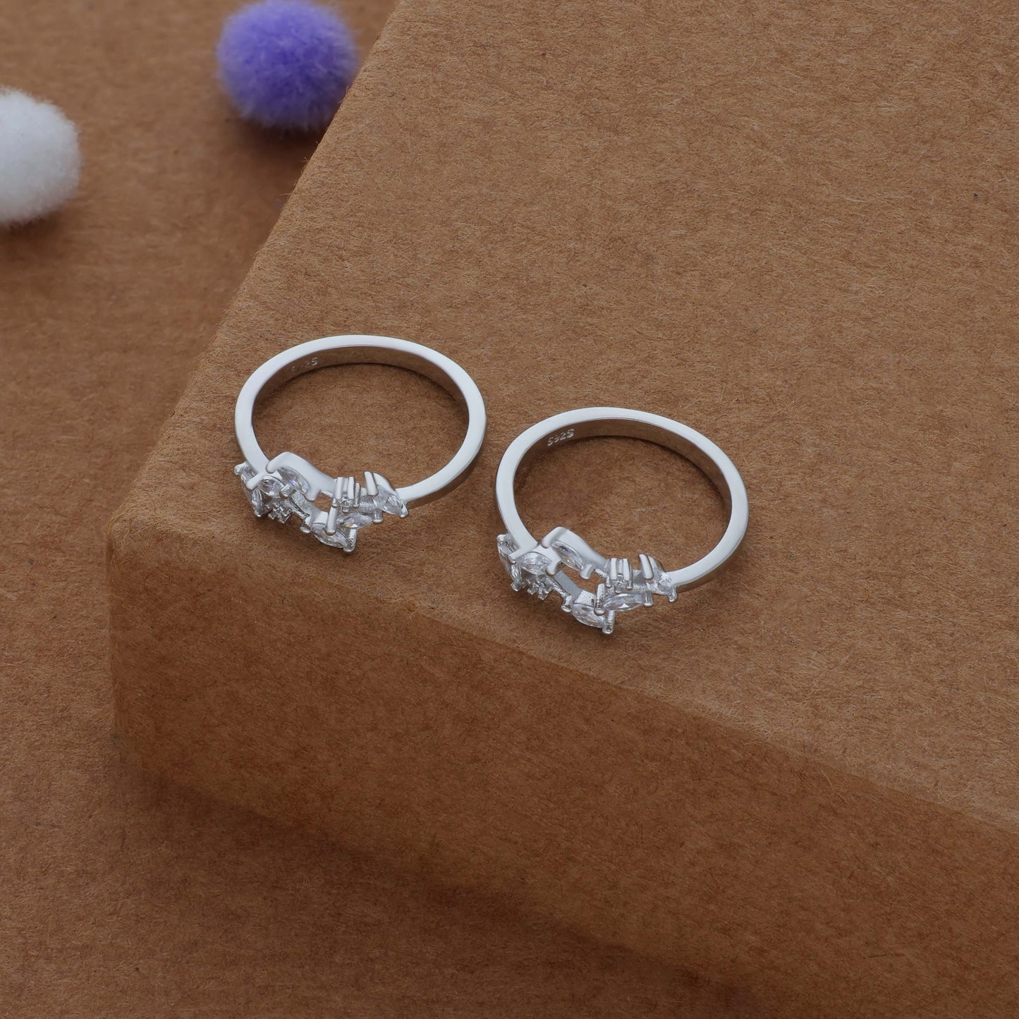 Crone Blossom 925 Silver Toering