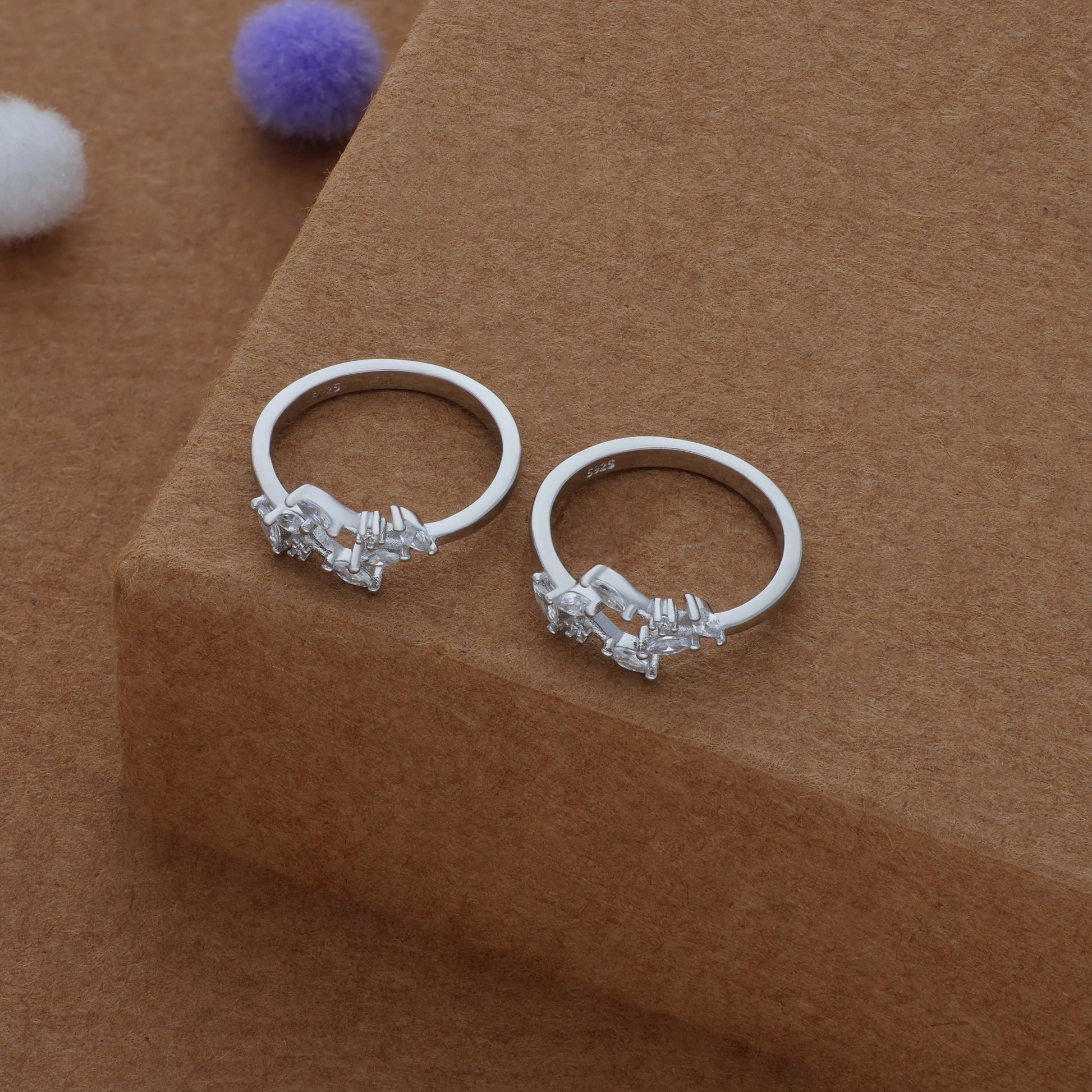 Crone Blossom 925 Silver Toering