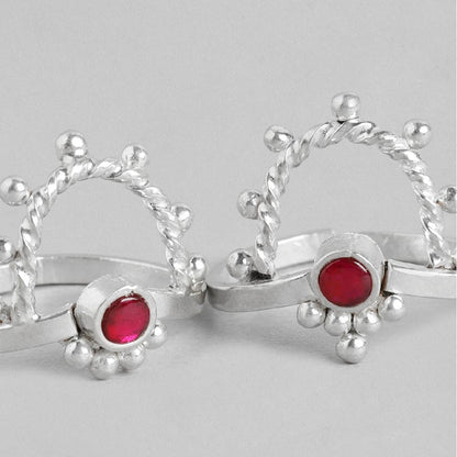 92.5 Sterling Silver Venki Toe Ring