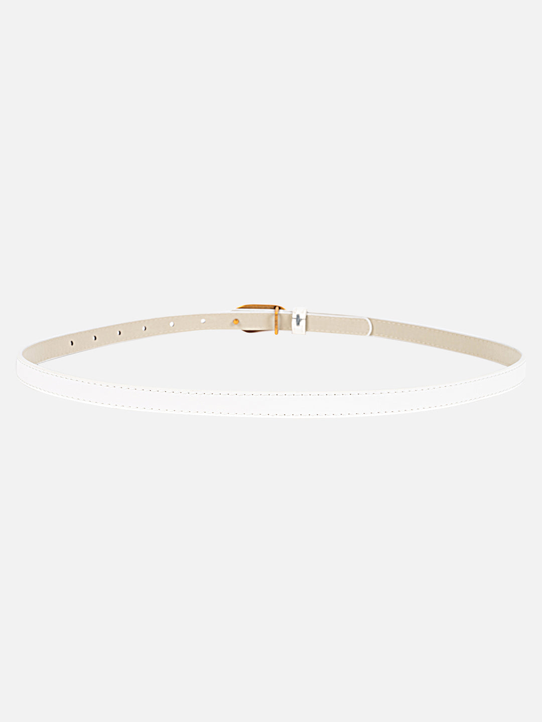 Irregular Buckle Thin Belt