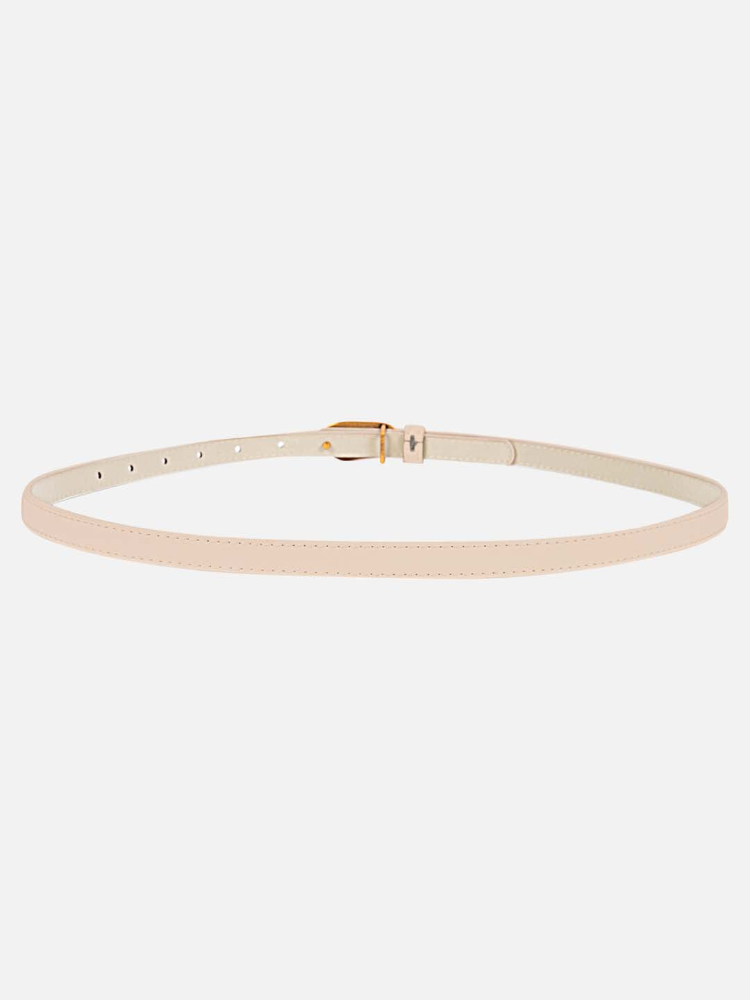 Irregular Buckle Thin Belt