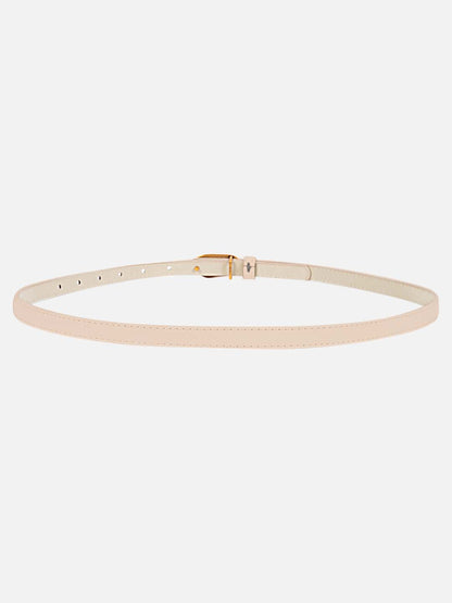 Irregular Buckle Thin Belt