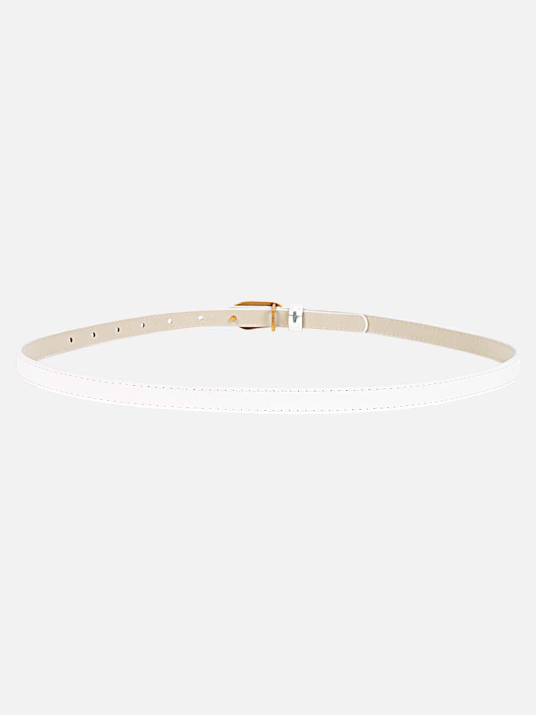 Irregular Buckle Thin Belt