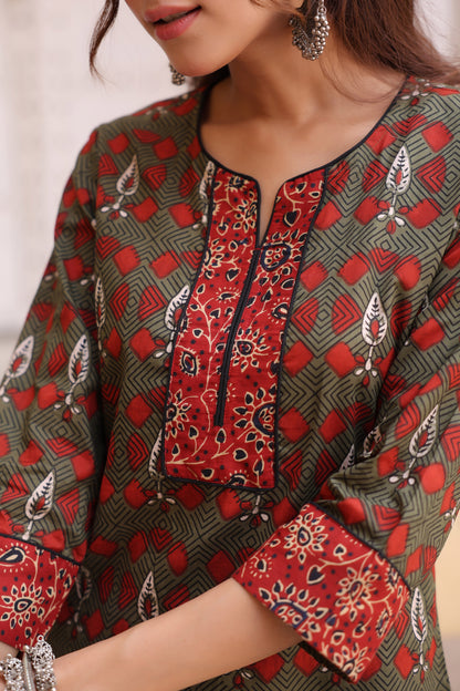Print Cotton Top
