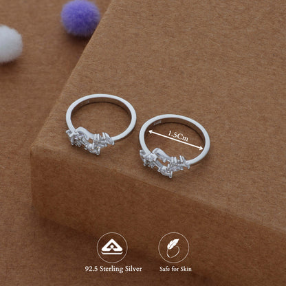Crone Blossom 925 Silver Toering